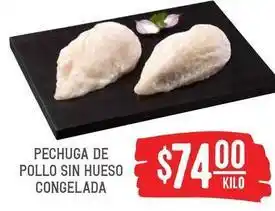 Pechuga de pollo sin hueso congelada