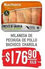 Soriana Híper Bachoco - milanesa de pechuga de pollo oferta