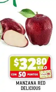 Soriana Híper Soriana - manzana red delicious oferta
