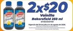 Tiendas Neto Julio - vainilla bakersfield 250 ml oferta