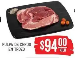 Soriana Híper Pulpa de cerdo en trozo oferta