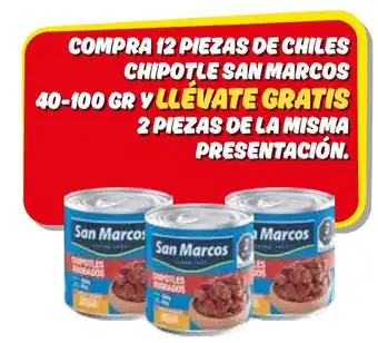 San Marcos chiles chipotle