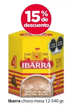 Zorro ibarra choco mesa oferta