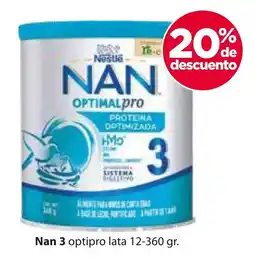 Zorro Nan optipro oferta