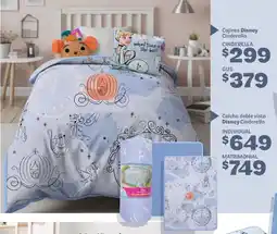 Soriana Híper Disney cojines cinderella oferta