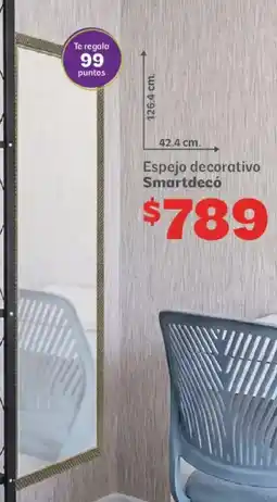 Soriana Híper Smartdecó espejo decorativo oferta