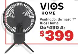 Soriana Híper Vios home ventilador de mesa 7" oferta