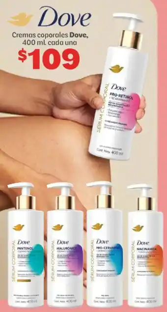 Dove cremas coporales