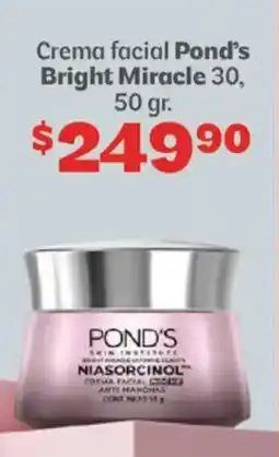 Soriana Híper Pond's bright miracle crema facial oferta