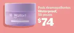 Soriana Híper Waterproof pads desmaquillantes oferta