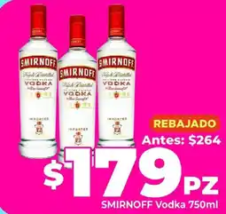 HEB Smirnoff Vodka oferta