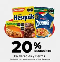 HEB Nesquik Zucaritas Nature Valley oferta