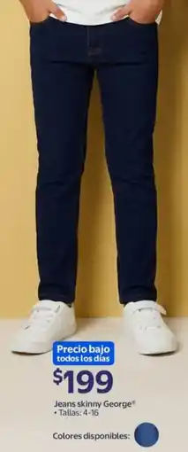 Walmart George Jeans skinny oferta