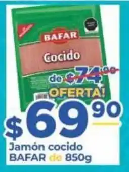 Super Gutiérrez Bafar jamón cocido oferta
