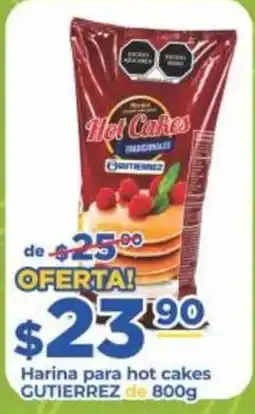 Super Gutiérrez Gutierrez harina para hot cakes oferta