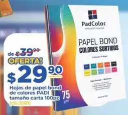 Super Gutiérrez PadColor papel bond colores surtidos oferta