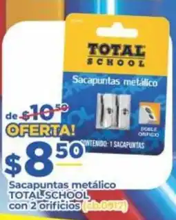 Super Gutiérrez total school sacapuntas metálico oferta