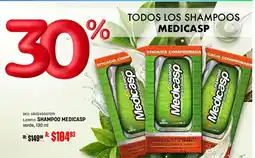 Woolworth Medicasp shampoo verde oferta