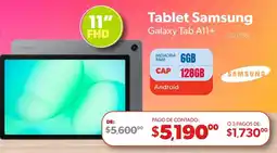 Ofix Samsung galaxy tab a11+ oferta