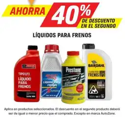 AutoZone Líquidos para frenos oferta
