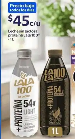 Walmart Express Lala 100% leche sin lactosa proteina oferta