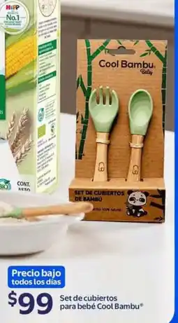 Walmart Express Cool bambu set de cubiertos para bebé oferta