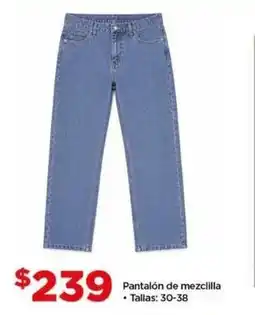 Bodega Aurrerá Pantalón de mezclilla oferta