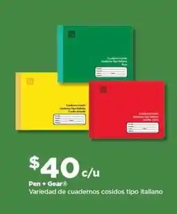 Bodega Aurrerá Cuadernos cosidos tipo italiano oferta