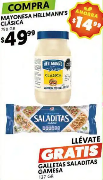 Mayonesa Hellmann's Clásica 790g