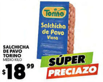 Merco Salchicha de Pavo Torino oferta
