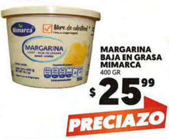 Merco Margarina Baja en Grasa Mimarca 400g oferta