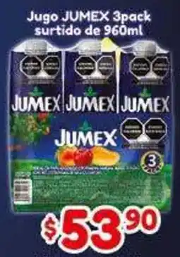 El Florido Jumex Jugo 3pack surtido oferta