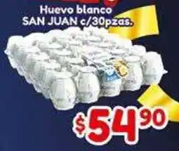 El Florido Huevo blanco SAN JUAN oferta