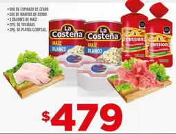 El Florido La Costeña Maíz Blanco oferta