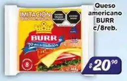 El Florido Burr queso americano oferta
