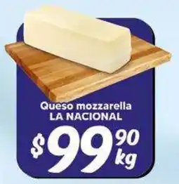 El Florido La Nacional queso mozzarella oferta