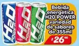 El Florido H20 POWER Bebida energética variedad de sabores oferta