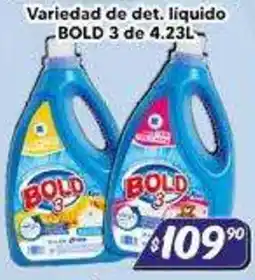 El Florido Bold variedad de detergente liquido oferta