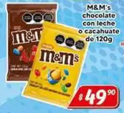 El Florido M&M's chocolate con leche o cacahuate oferta