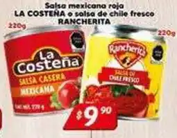 El Florido La Costeña salsa mexicana roja oferta