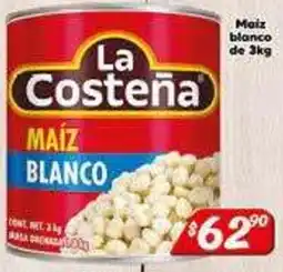El Florido La Costeña Maíz Blanco oferta