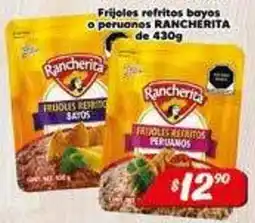 El Florido Rancherita frijoles refritos bayos o peruanos oferta