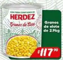 El Florido Herdez Granos de Elote oferta