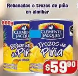 El Florido Clemente Jacques trozos de piña oferta