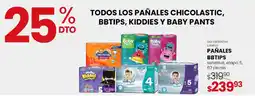 Woolworth Chicolastic, Bbtips, Kiddies y Baby Pants oferta