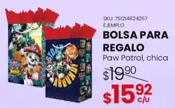Woolworth Paw Patrol, chica oferta