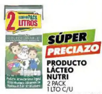 Producto Lácteo Nutri 2x1L