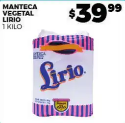 Merco Lirio Manteca Vegetal oferta