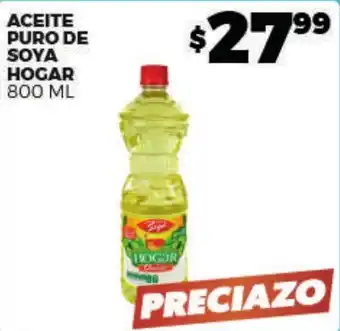 Merco hogar aceite puro de soya oferta