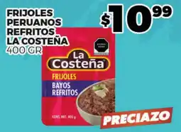 Merco La Costeña frijoles bayos refritos oferta